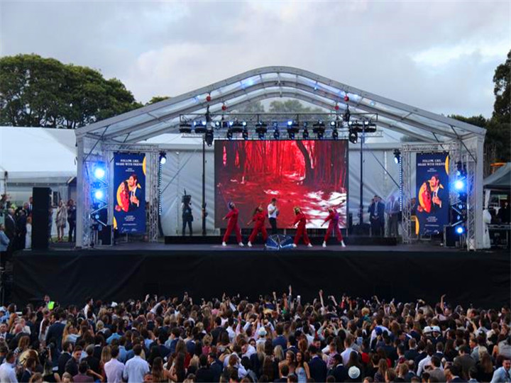 P4.81 Ipele Ita gbangba Rental LED Video Wall Ni Australia