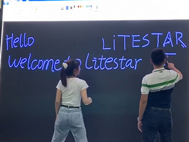 Ifilọlẹ Litestar ifọwọkan P1.9 GOB ibanisọrọ odi LED fidio