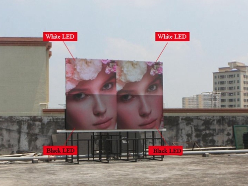 Awọn anfani ti awọn LED dudu lori awọn LED funfun