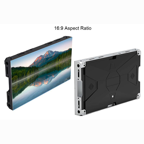 LSA Series Indoor HD 4K ati TV 2k LED Pẹlu 16: 9 Ifojusi Oṣuwọn iwaju iṣẹ Igbimọ Kekere Ẹsẹ Ẹsẹ LED Ifihan Odi Fidio